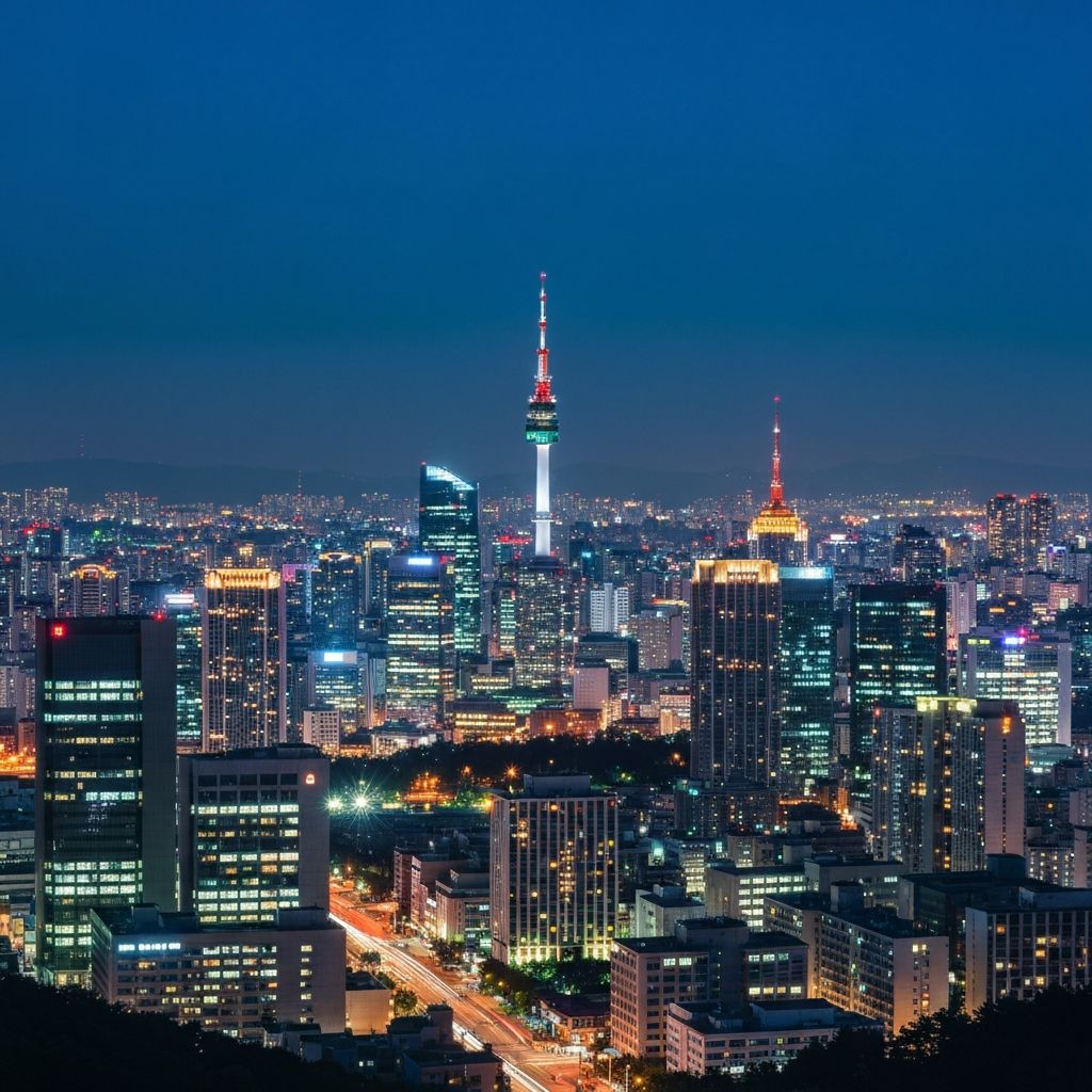 Сеул — азиатская столица